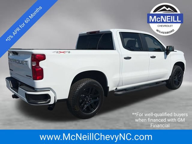 New 2026 Chevrolet Silverado 1500 Custom w/ Turbomax Blackout Package AWD/4WD image 7