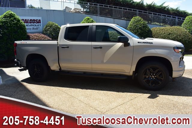 New 2026 Chevrolet Silverado 1500 Custom w/ Turbomax Blackout Package AWD/4WD image 11