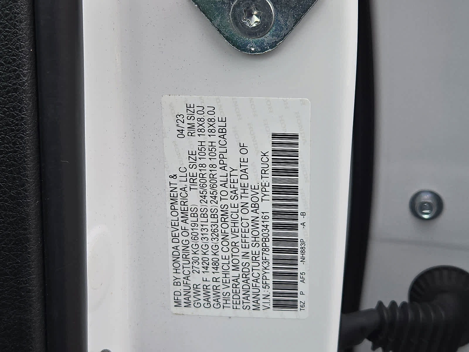 Used 2023 Honda Ridgeline RTL-E image 28