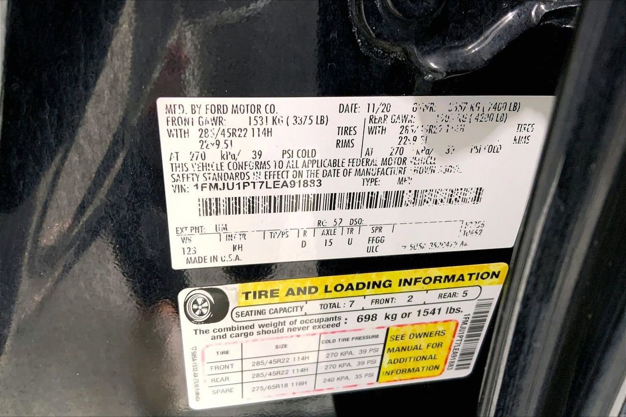 Used 2020 Ford Expedition King Ranch w/ Cargo Package image 32