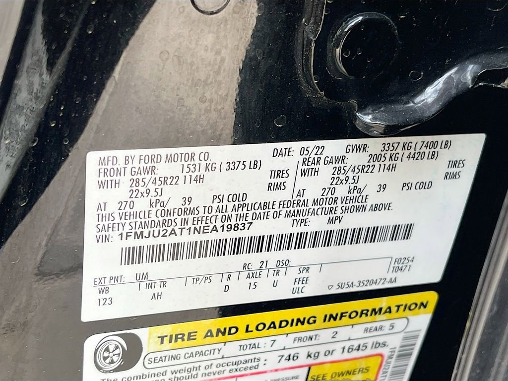 Used 2022 Ford Expedition Limited AWD/4WD image 34