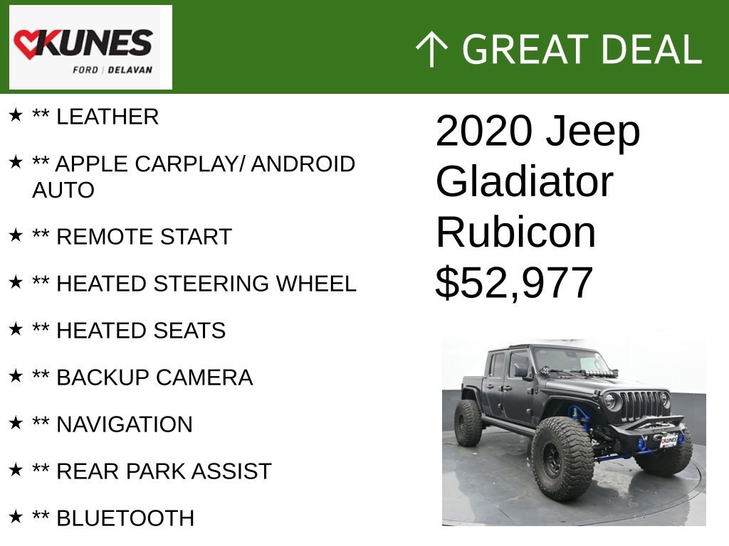 Used 2020 Jeep Gladiator Rubicon video 2