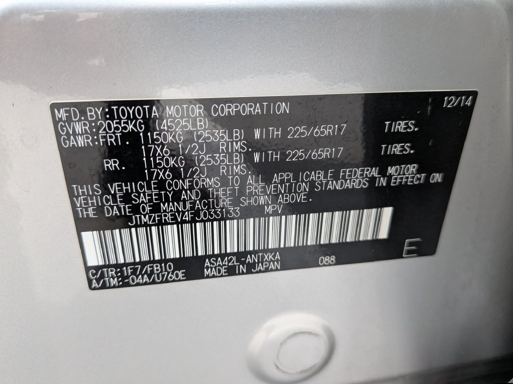 Used 2015 Toyota RAV4 LE FWD image 29
