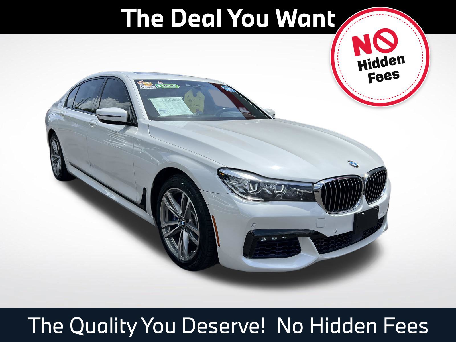 Used 2018 BMW 740e xDrive w/ M Sport Package