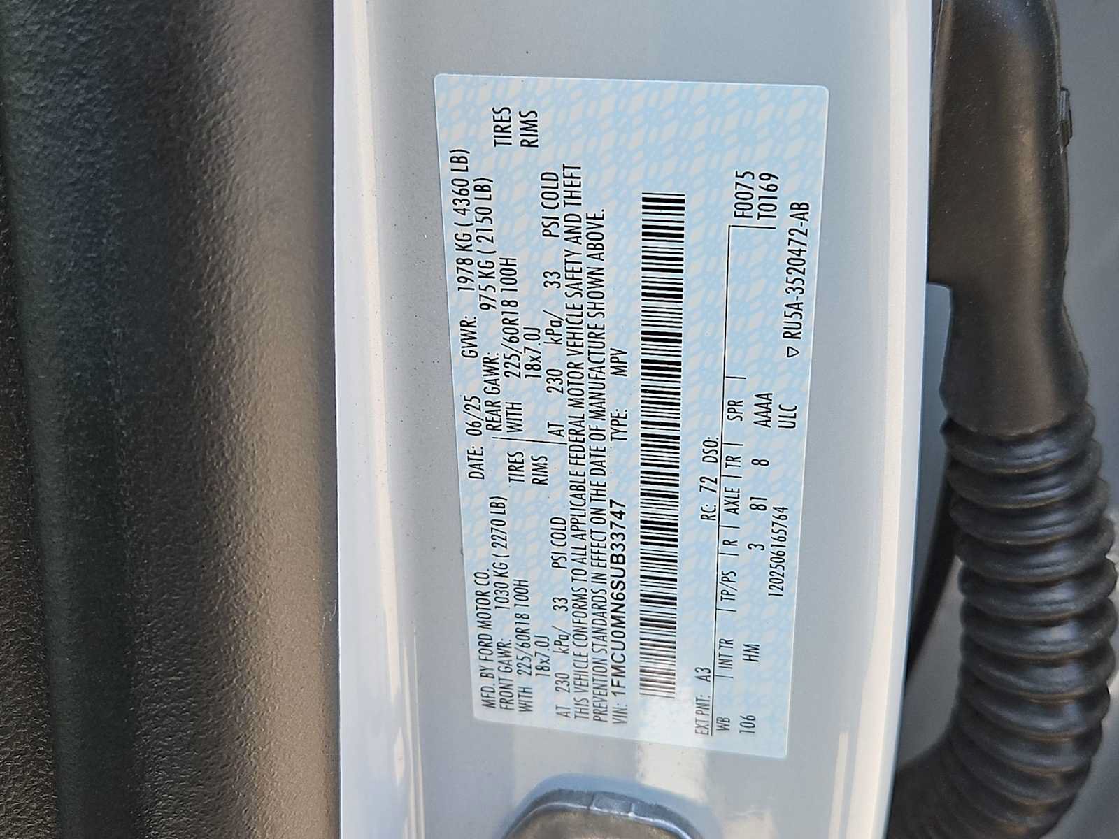 Used 2025 Ford Escape ST-Line FWD image 35