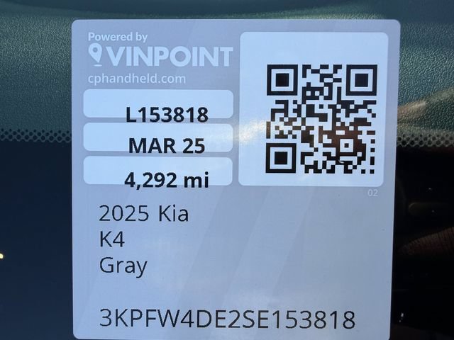 Certified 2025 Kia K4 GT-Line w/ GT-Line Premium Package FWD image 53