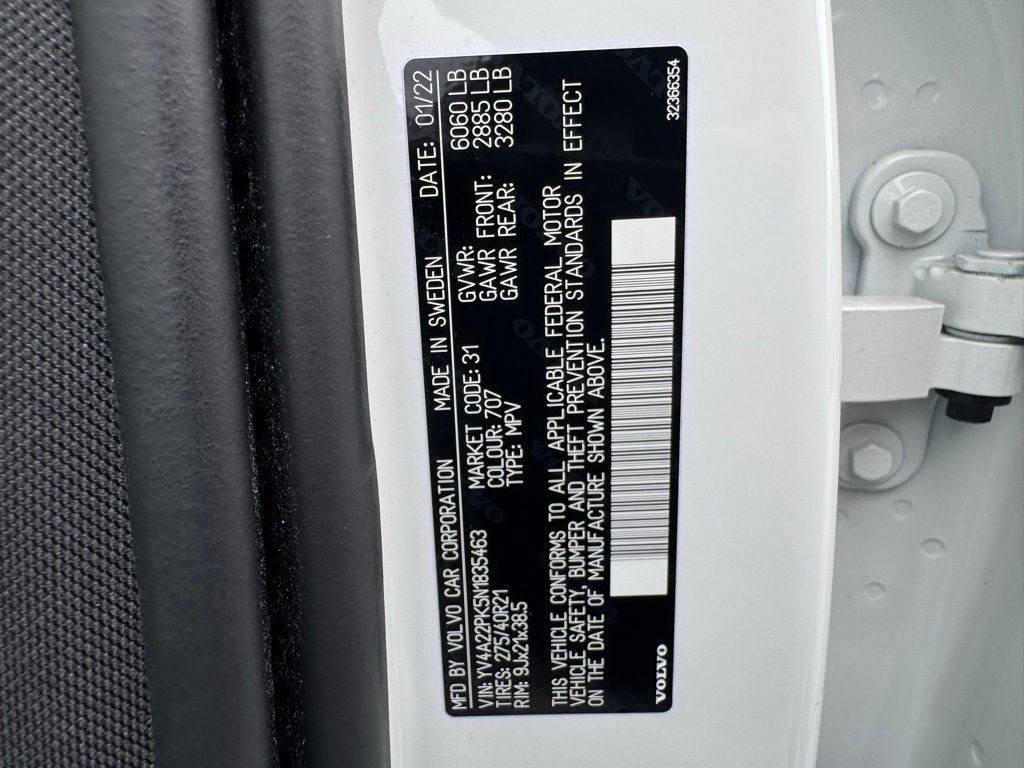 Used 2022 Volvo XC90 T6 Momentum w/ Advanced Package image 36