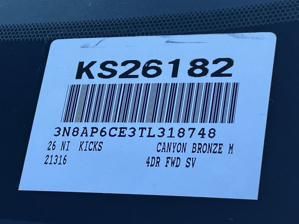 New 2026 Nissan Kicks SV image 21