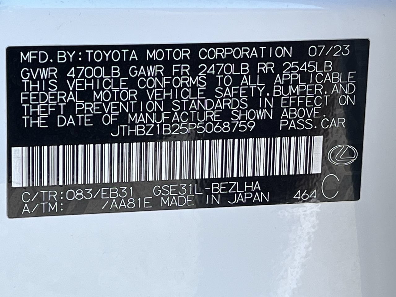 Used 2023 Lexus IS 350 F Sport w/ Accessory Package 2 RWD image 29