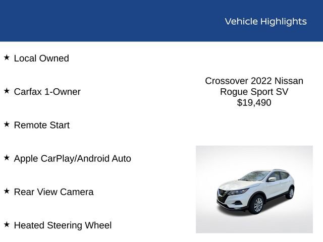 Used 2022 Nissan Rogue Sport SV image 2