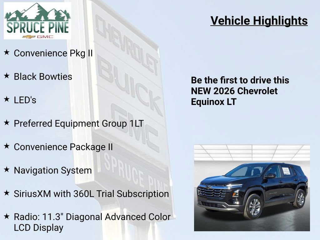 New 2026 Chevrolet Equinox LT w/ Convenience Package II image 5