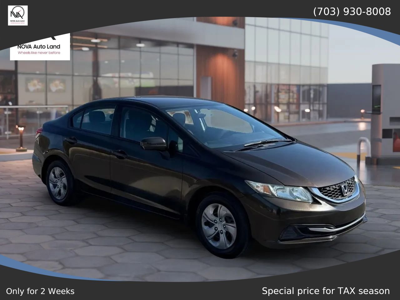 Used 2014 Honda Civic LX image 1