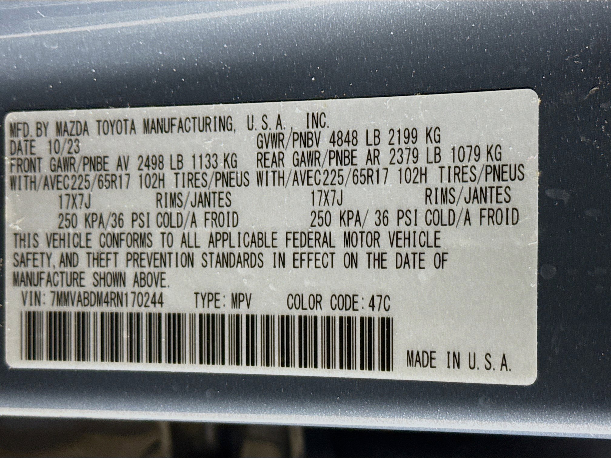 Used 2024 MAZDA CX-50 AWD 2.5 S w/ Cargo Package image 39