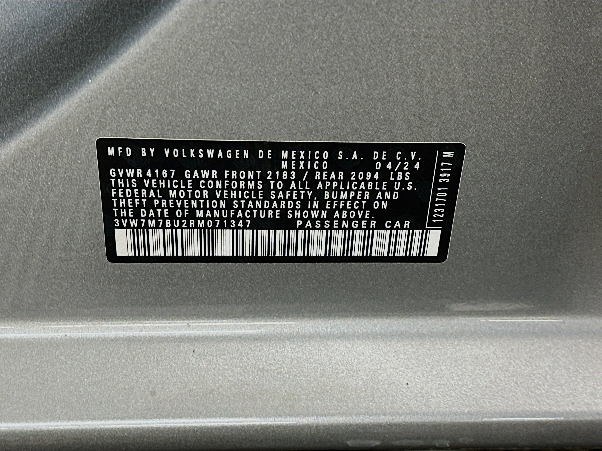 Used 2024 Volkswagen Jetta SE image 12