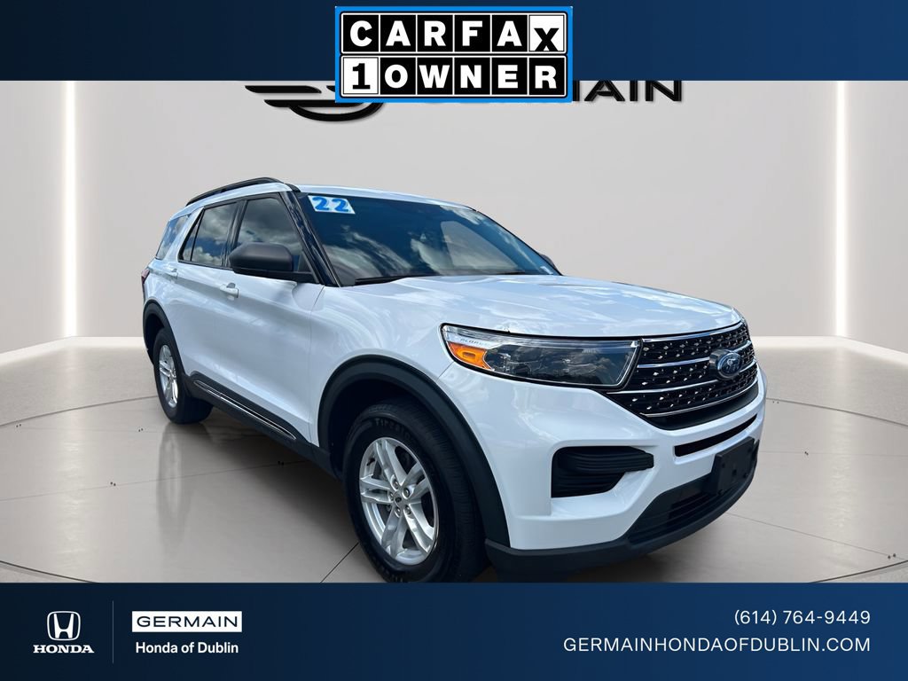 Used 2022 Ford Explorer XLT w/ Class IV Trailer Tow Package AWD/4WD image 1