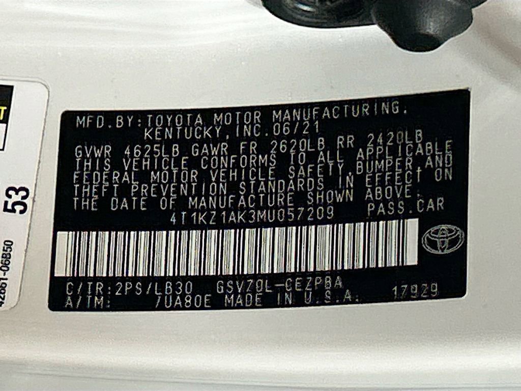 Used 2021 Toyota Camry XSE w/ Navigation Package image 31