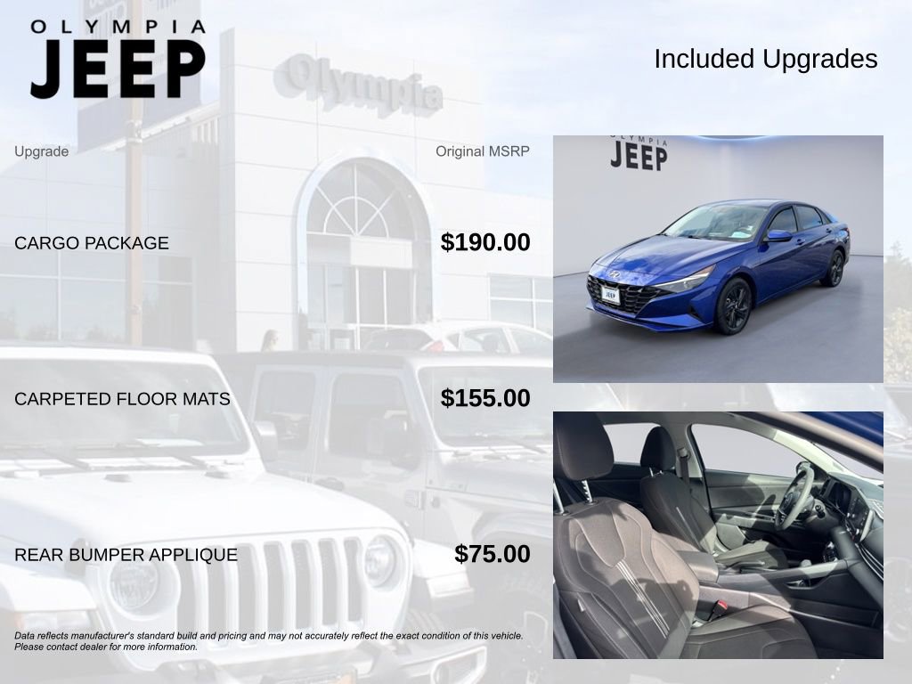 Used 2021 Hyundai Elantra SEL w/ Cargo Package image 4