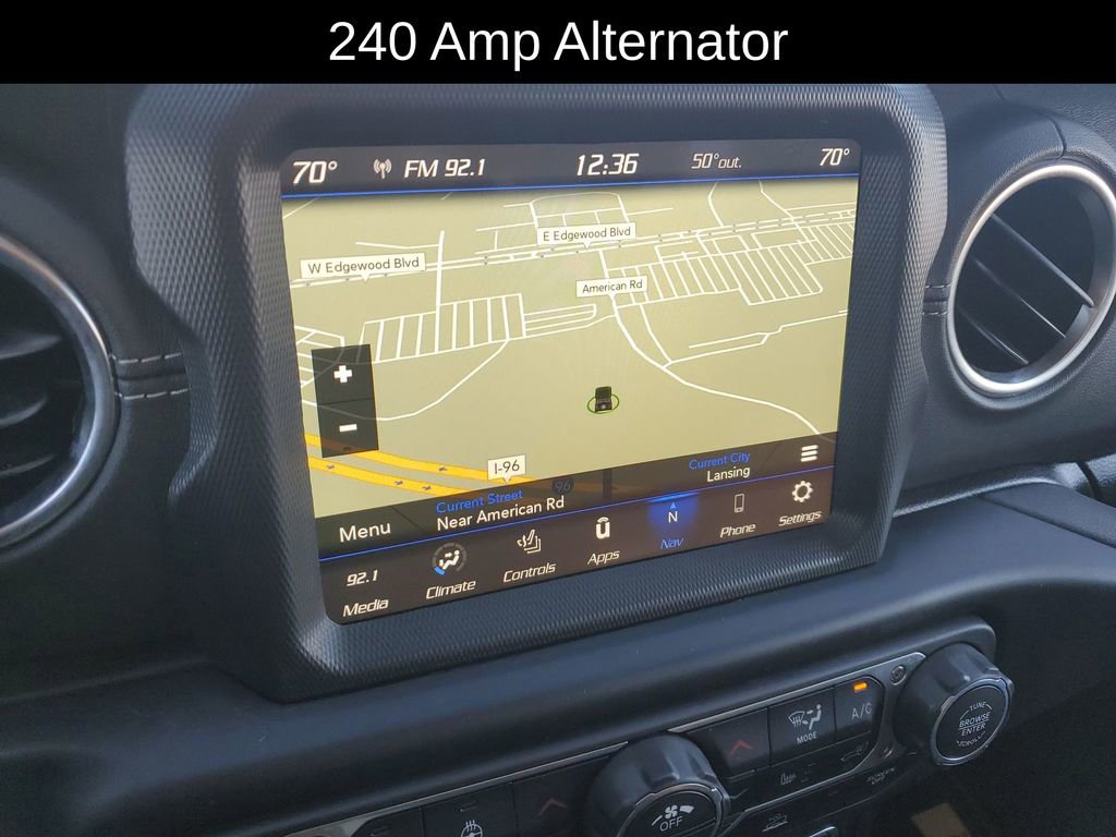 Used 2021 Jeep Wrangler Unlimited Sahara w/ Uconnect 4C Nav & Sound Group image 16