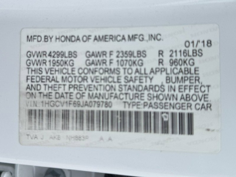 Used 2018 Honda Accord EX-L image 45