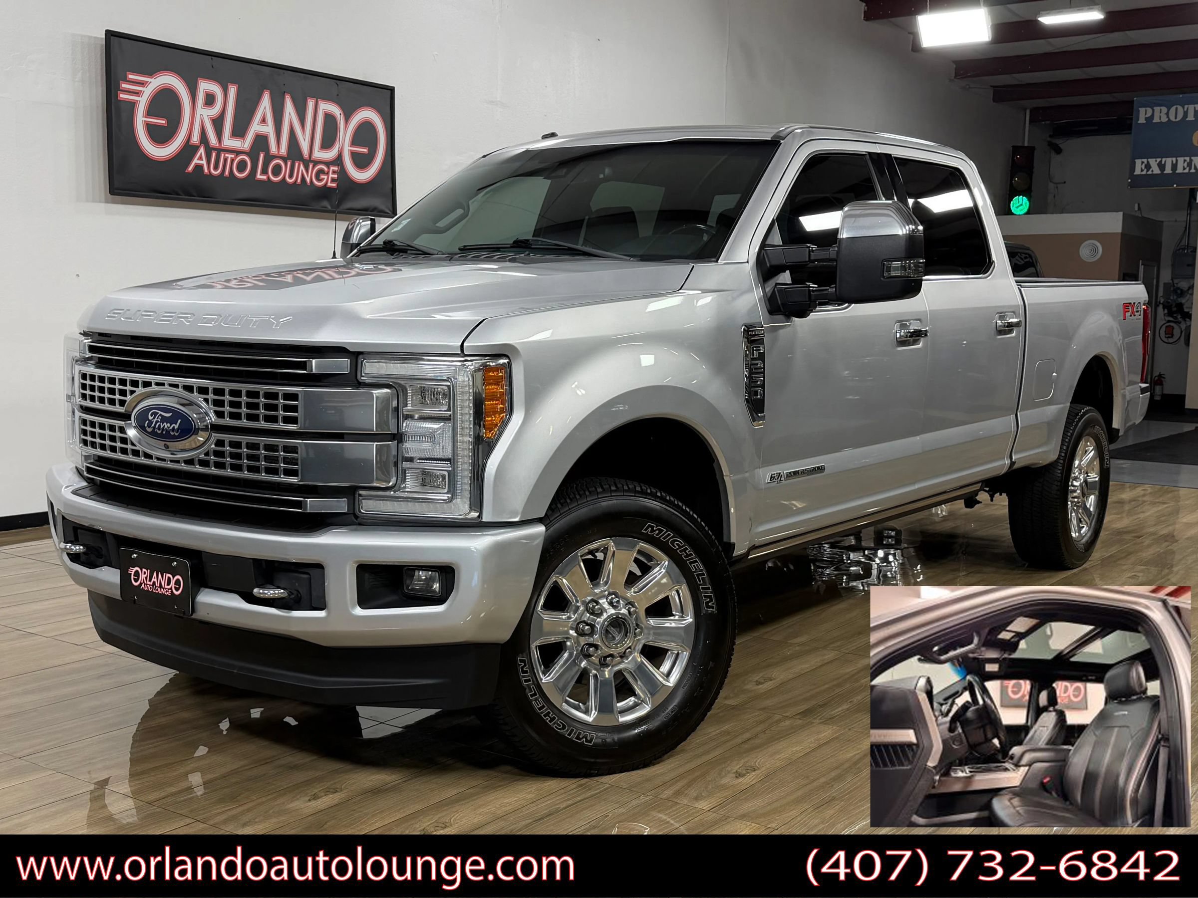 Used 2017 Ford F250 Platinum w/ Platinum Ultimate Package AWD/4WD image 1