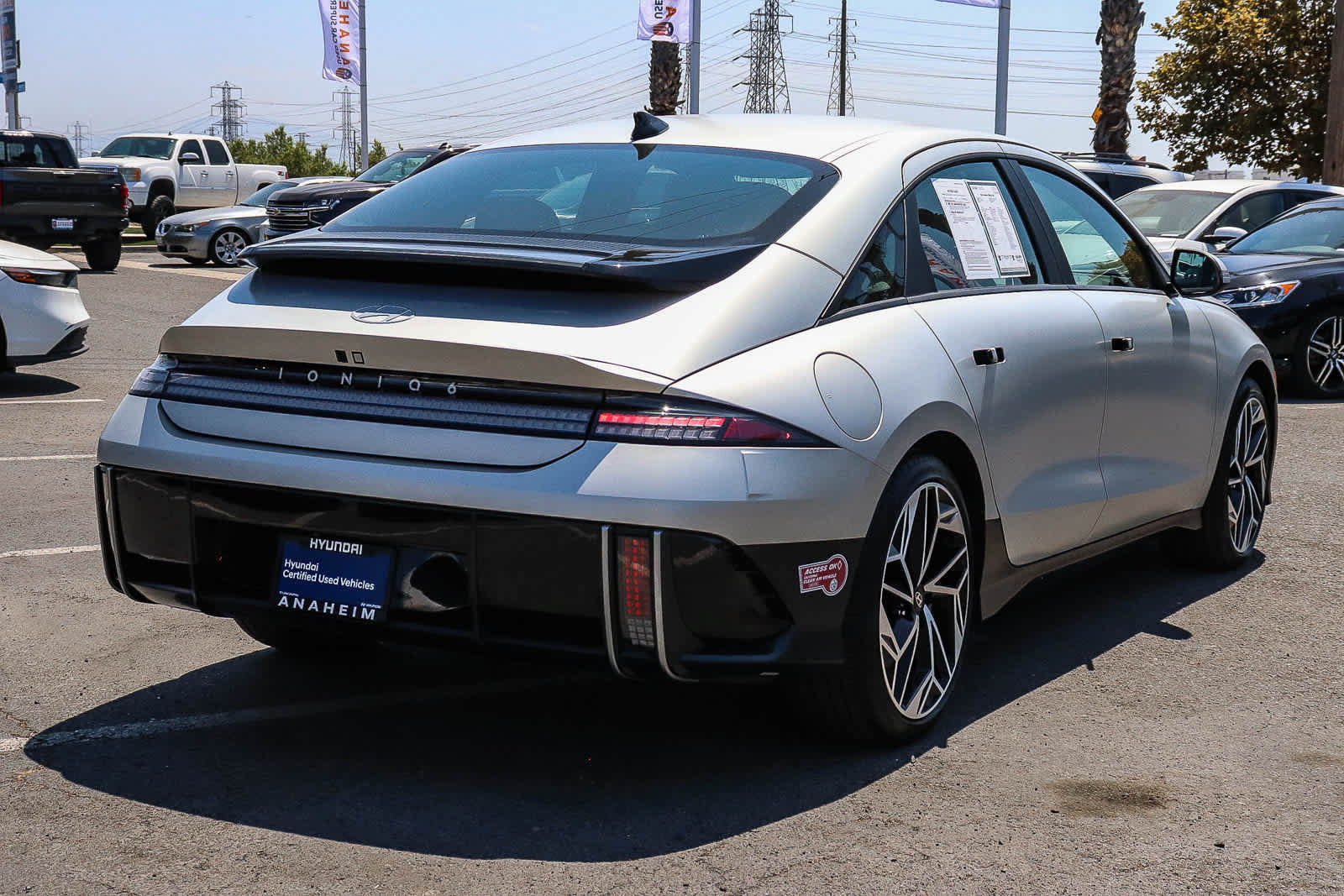 Used 2023 Hyundai Ioniq 6 SEL w/ Cargo Package RWD image 7