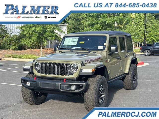 New 2025 Jeep Wrangler Unlimited Rubicon w/ XTREMEE 35" Tire Package