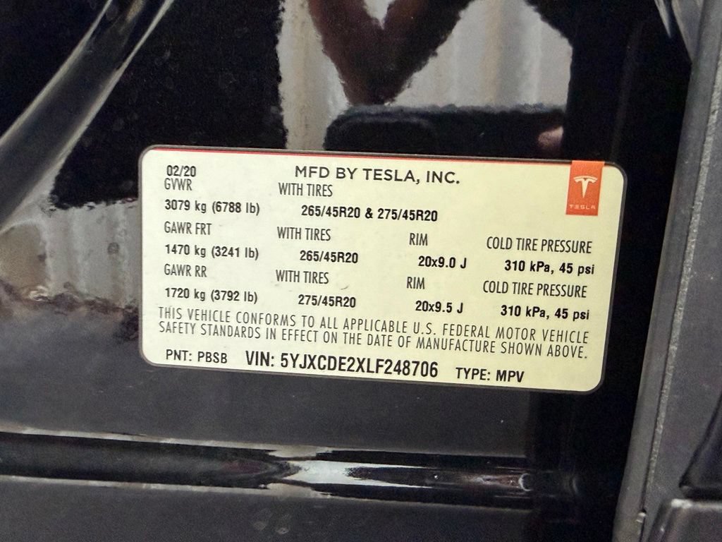 Used 2020 Tesla Model X Long Range AWD/4WD image 37