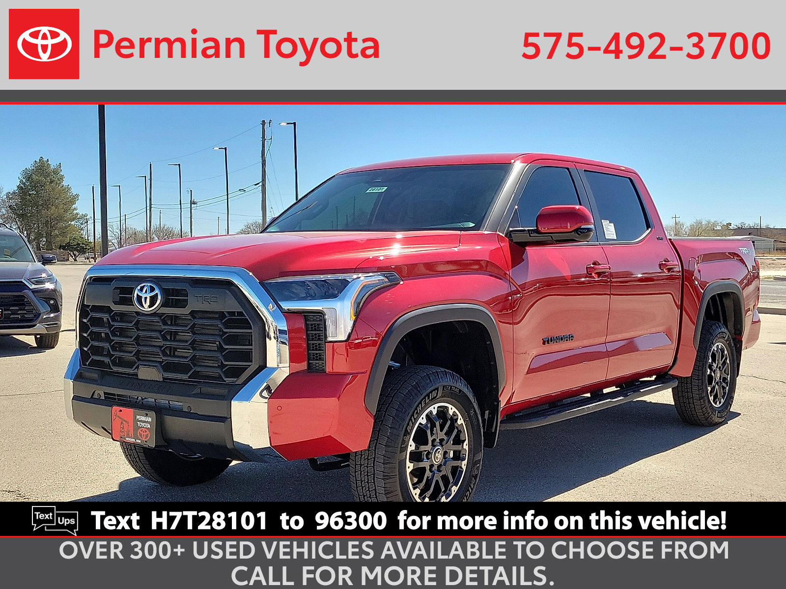 New 2026 Toyota Tundra SR5 w/ TRD Off-Road Package image 1