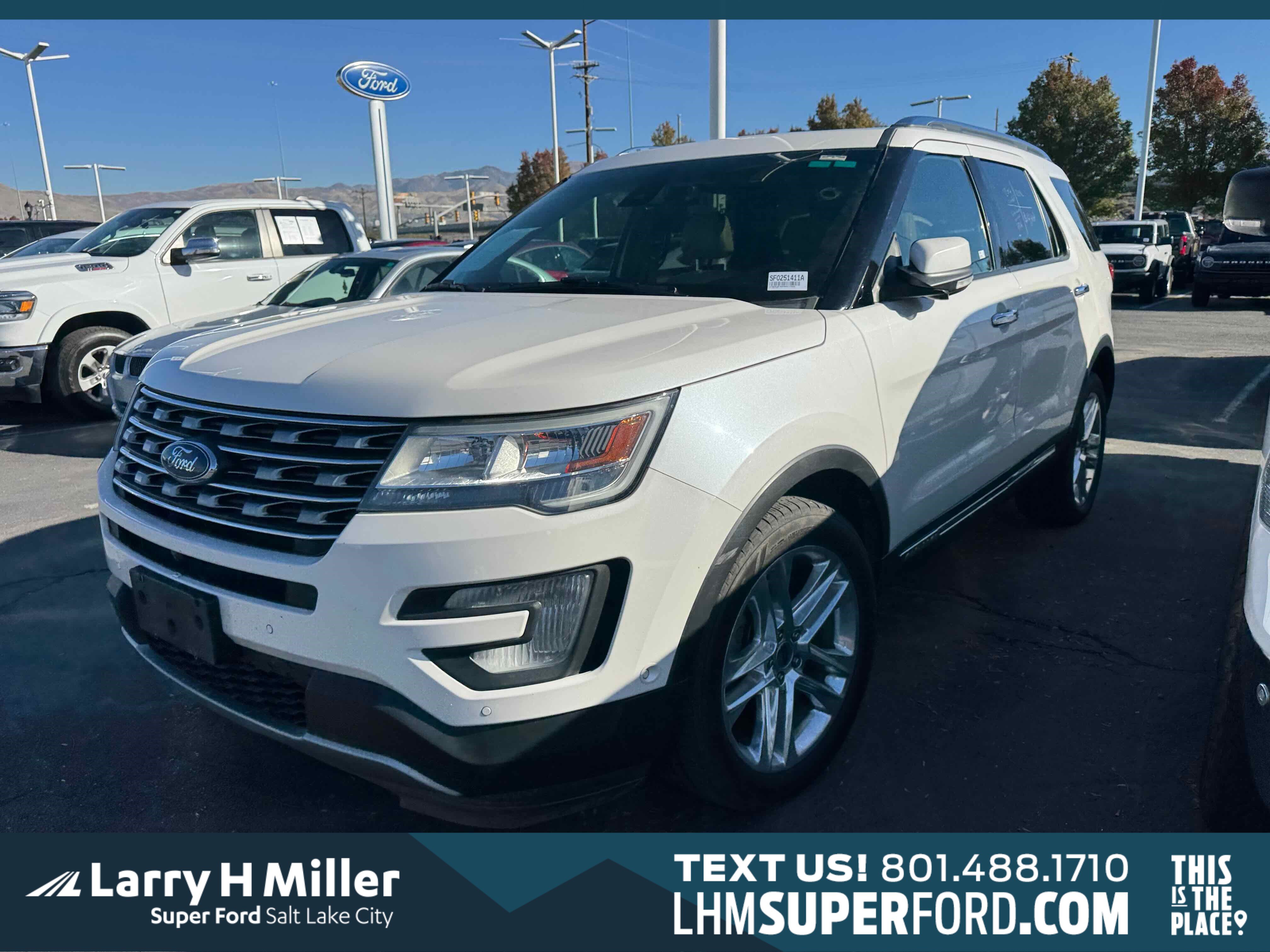 Used 2017 Ford Explorer Limited w/ Equipment Group 301A