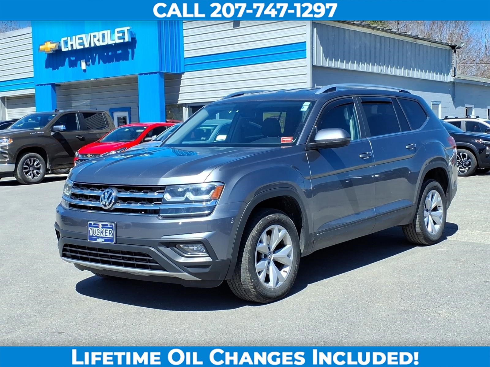 Used 2018 Volkswagen Atlas SE AWD/4WD image 1
