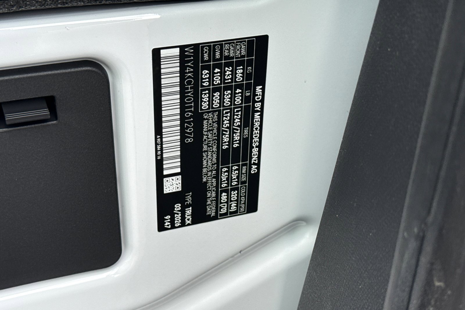 New 2026 Mercedes-Benz Sprinter 2500 image 28