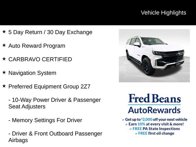 Certified 2022 Chevrolet Suburban Z71 w/ Luxury Package image 4