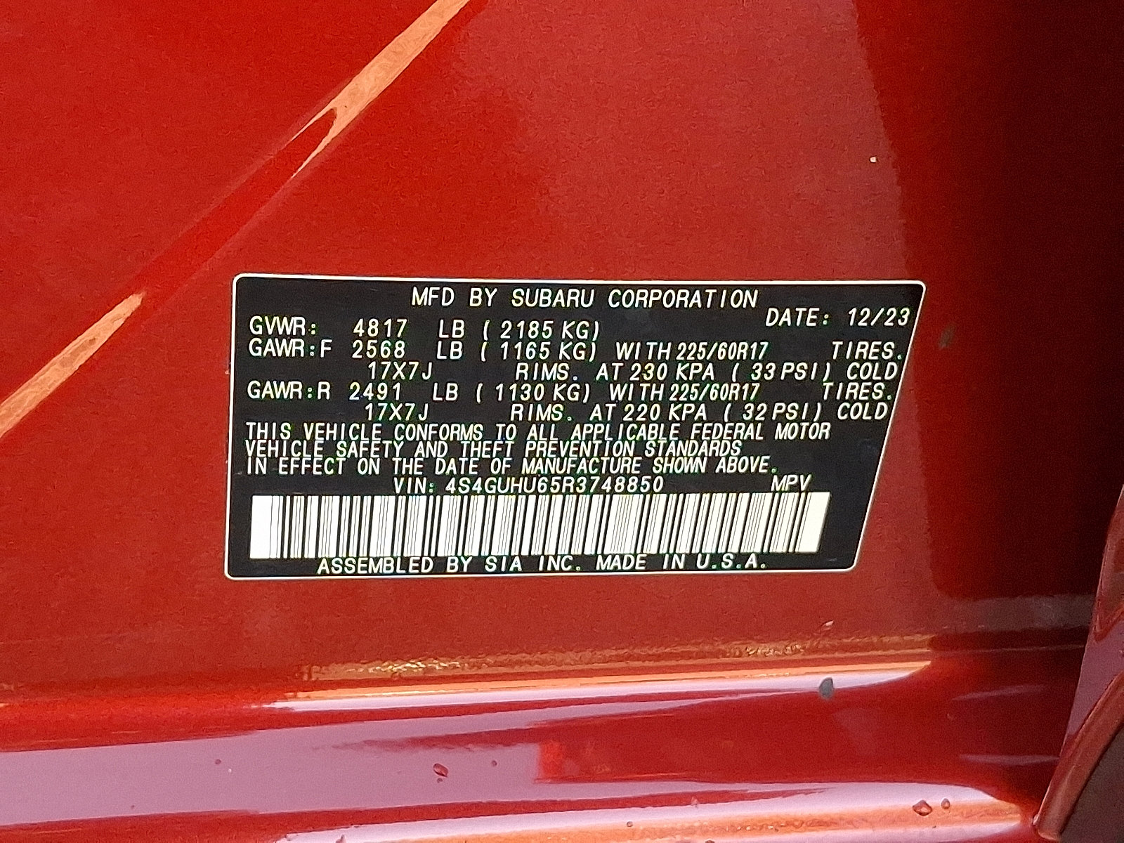 Used 2024 Subaru Crosstrek 2.5i Wilderness w/ Wilderness Package image 27