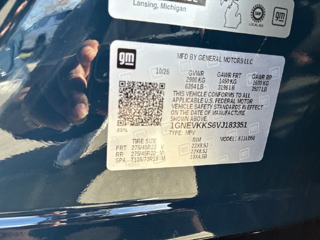 New 2027 Chevrolet Traverse High Country w/ LPO, Floor Liner Package AWD/4WD image 42