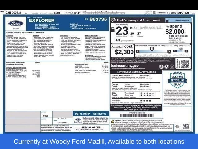 Used 2025 Ford Explorer Platinum w/ LUX Leather Package AWD/4WD video 1