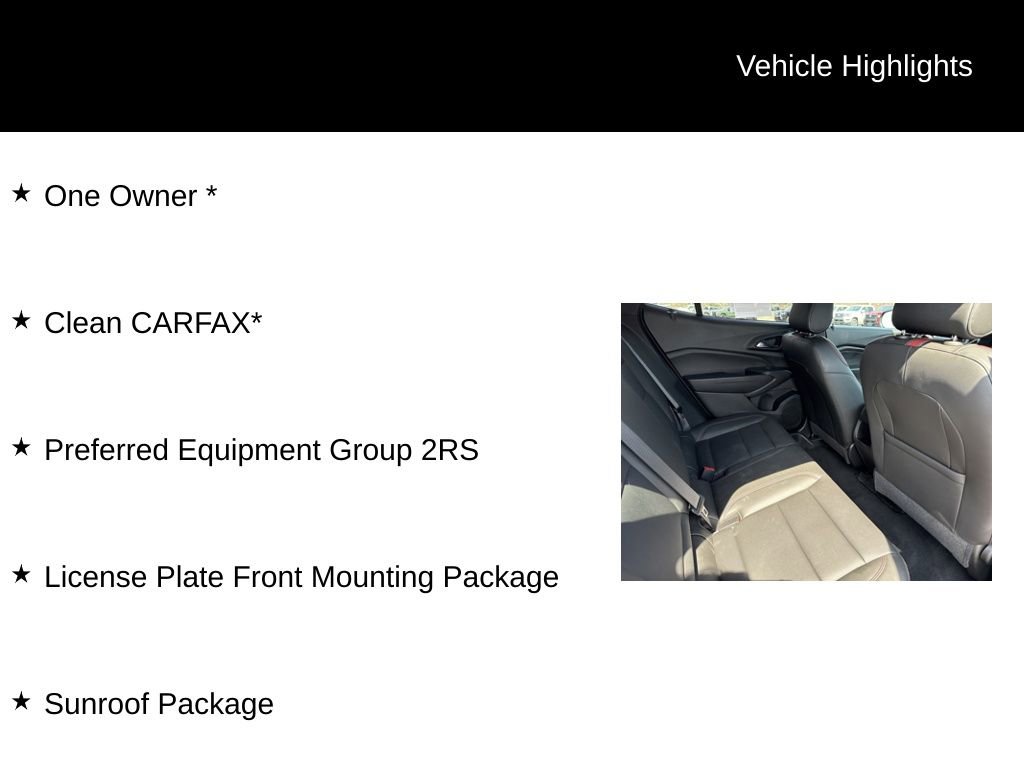 Used 2024 Chevrolet Trax RS w/ Sunroof Package image 11