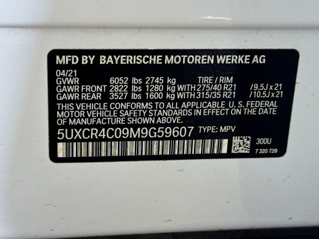 Used 2021 BMW X5 sDrive40i w/ Convenience Package RWD image 44