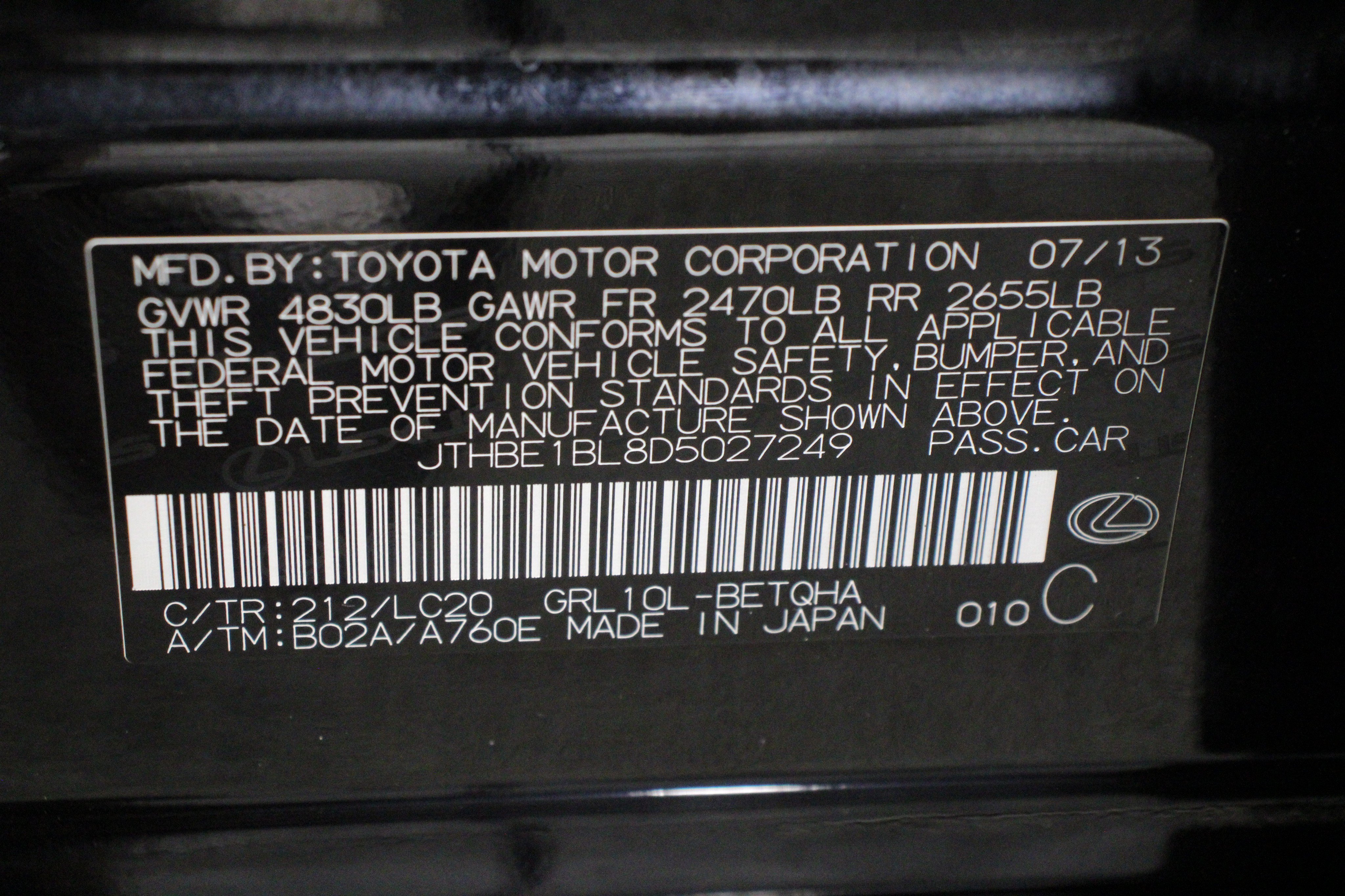 Used 2013 Lexus GS 350 w/ Premium Pkg RWD image 42
