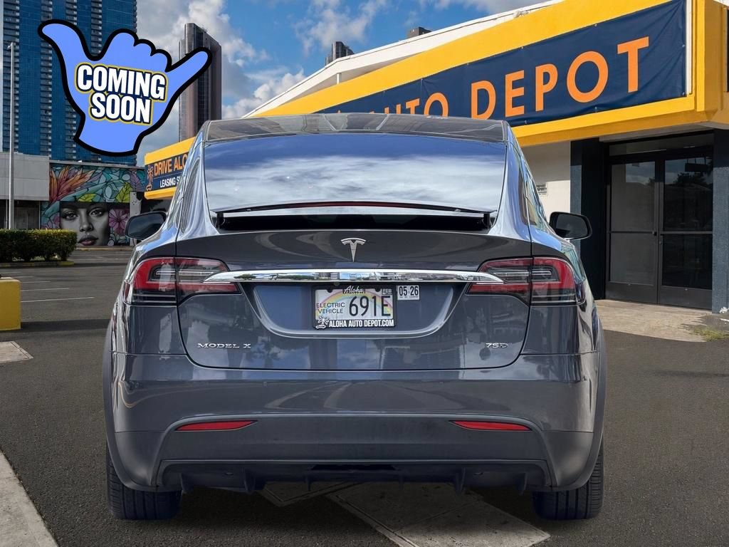 Used 2019 Tesla Model X 75D AWD/4WD image 4