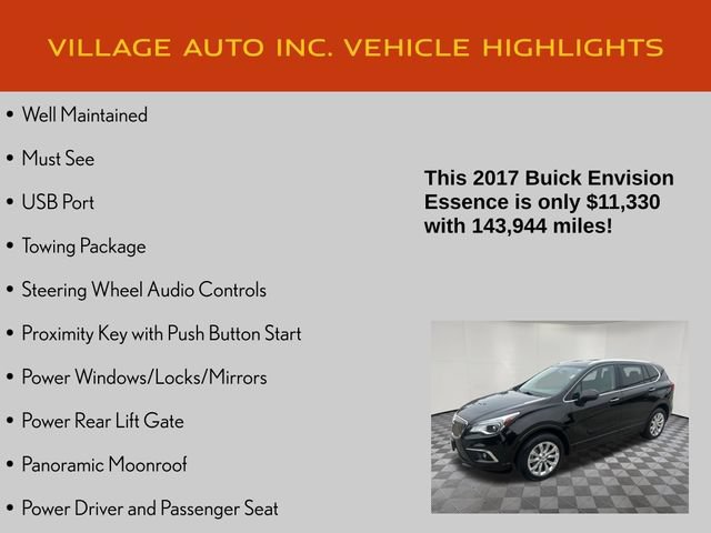 Used 2017 Buick Envision Essence AWD/4WD image 7