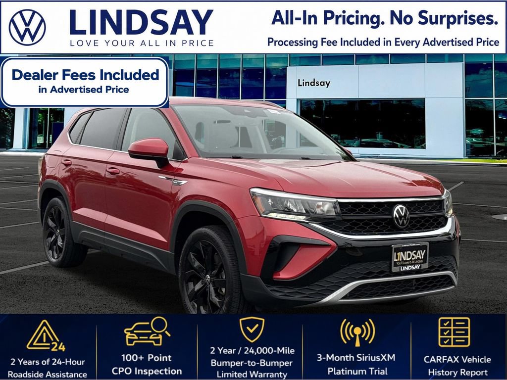 Used 2023 Volkswagen Taos SE w/ Panoramic Sunroof Package