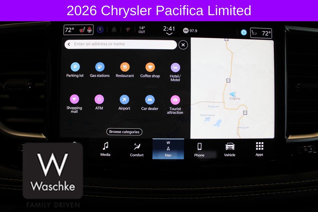 New 2026 Chrysler Pacifica Limited w/ S Appearance Package image 48