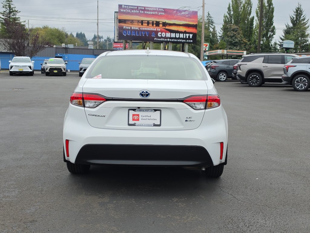 Certified 2025 Toyota Corolla LE w/ LE Premium Package AWD/4WD image 8