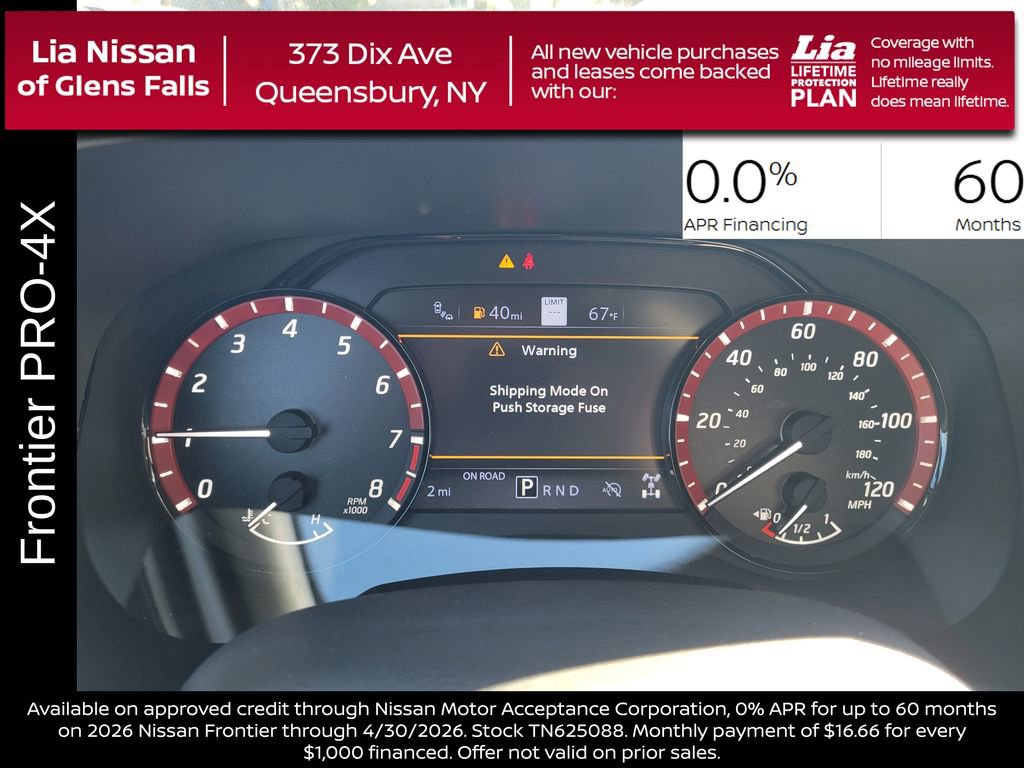 New 2026 Nissan Frontier PRO-4X w/ Pro Premium Package image 22