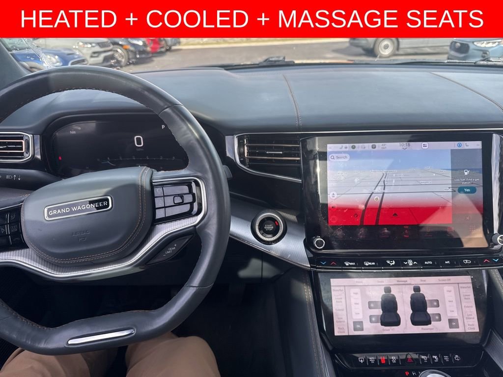 Used 2022 Jeep Grand Wagoneer Series III w/ Rear Seat Video Group 1 video 3