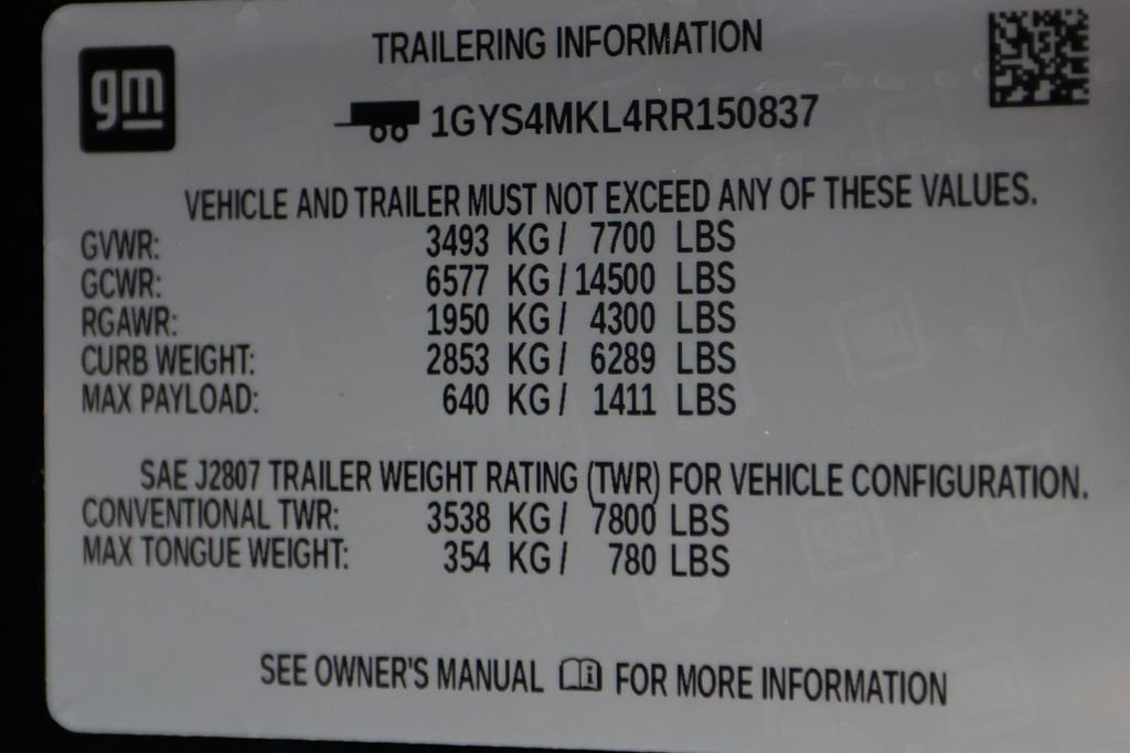 Used 2024 Cadillac Escalade ESV Premium Luxury Platinum w/ Heavy-Duty Trailer Package AWD/4WD image 54