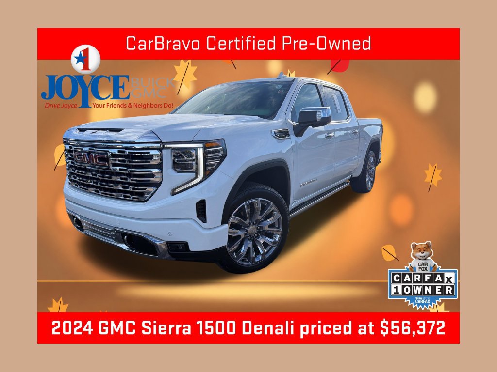 Certified 2024 GMC Sierra 1500 Denali w/ Denali Reserve Package