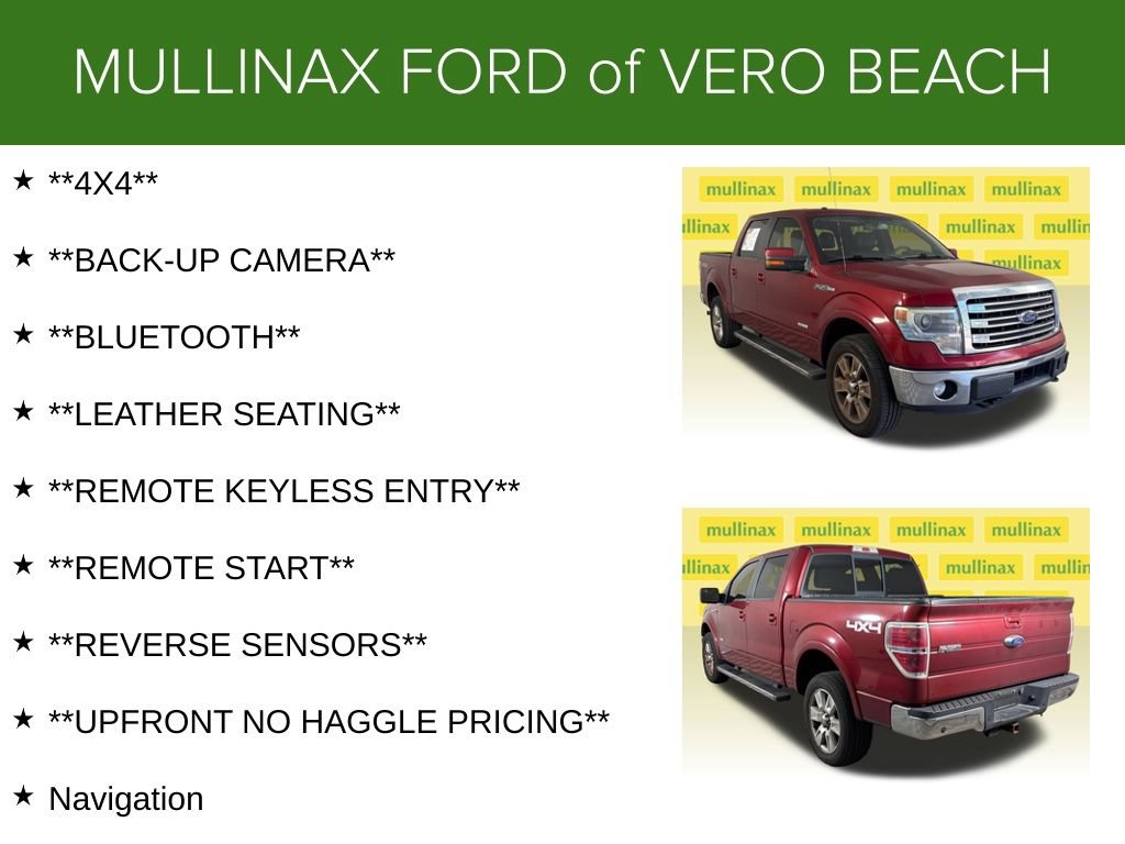 Used 2013 Ford F150 Lariat w/ Luxury Equipment Group AWD/4WD image 5