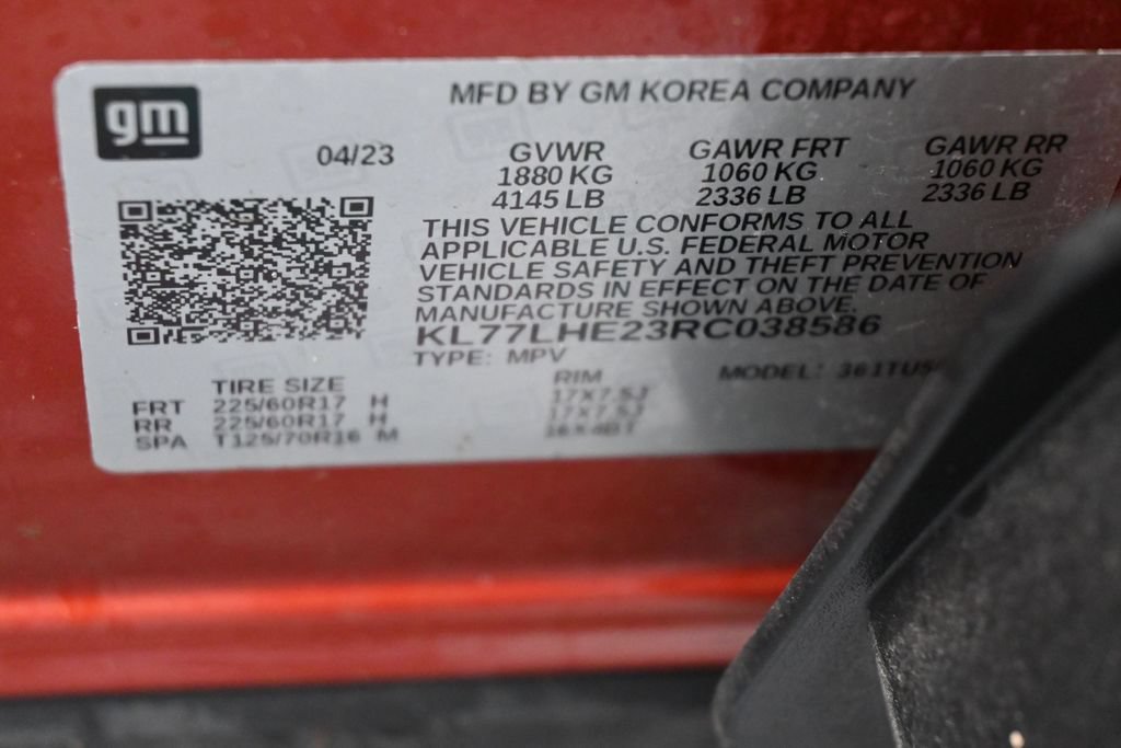 Used 2024 Chevrolet Trax LT w/ Driver Confidence Package FWD image 18