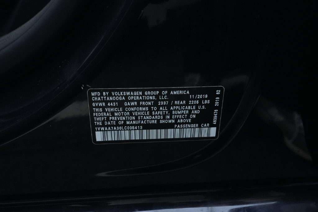 Used 2020 Volkswagen Passat 2.0T S FWD image 61